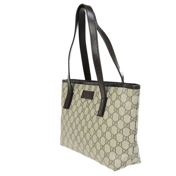 Gucci Brown Canvas Handbag (Pre-Owned) - Picture 3 of 15